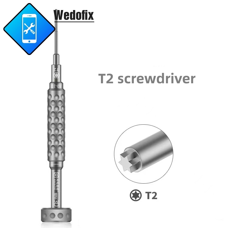 Amaoe Alluminum Alloy 3D Screwdriver Set Anti-slip Strong Magnetic for iPhone iPad Macbook Repair 