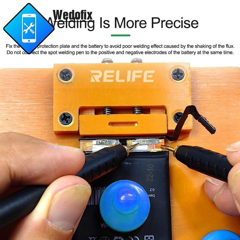 Relife Battery Spot Welding Fixture Battery Holder for Battery Repair Re-weld 