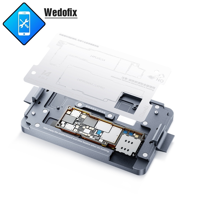 Qianli 4 in 1 iSocket Phone Motherboard Test Fixture for iPhone 14 14plus 14pro/max 