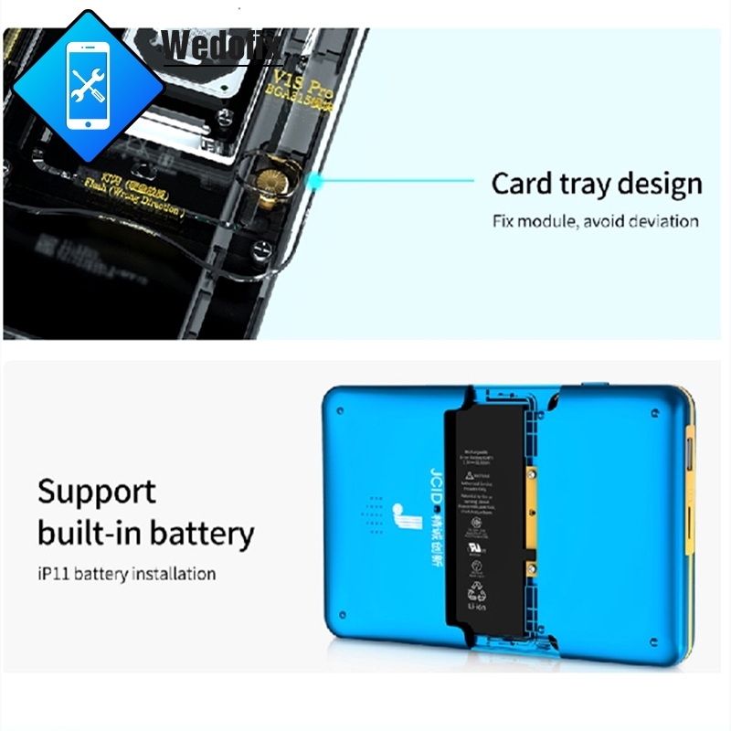 JC V1S Pro Programmer BGA110 BGA70 BGA315 Phone NAND Programmer NAND Read/Write Flash Tools for iPhone 6 - 14promax