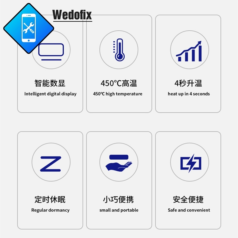 Mechanic T12 Pro ESD Solder Iron Station Intelligent Digital Display Soldering Station for Electronics Repair
