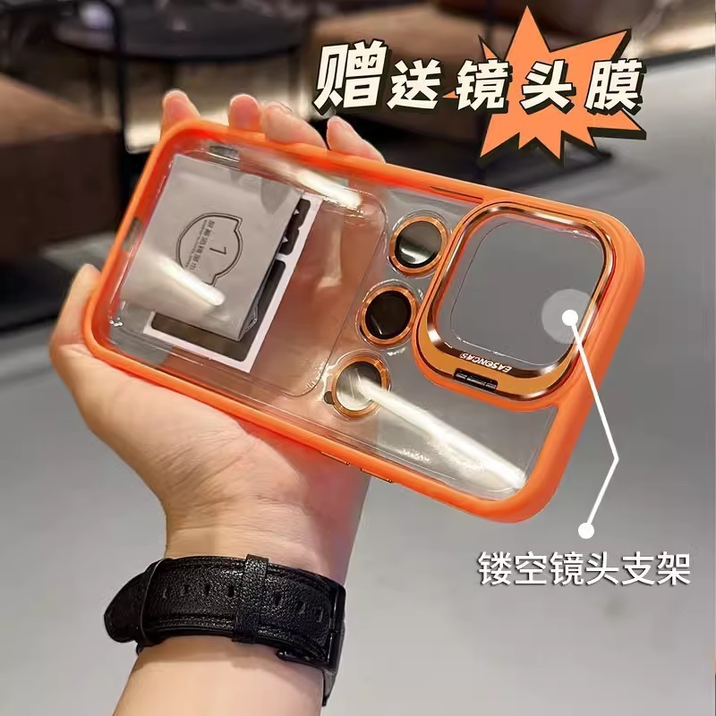High Transparent Phone Protect Case with Camera Lens Protector for iPhone 11 12 13 14 15 