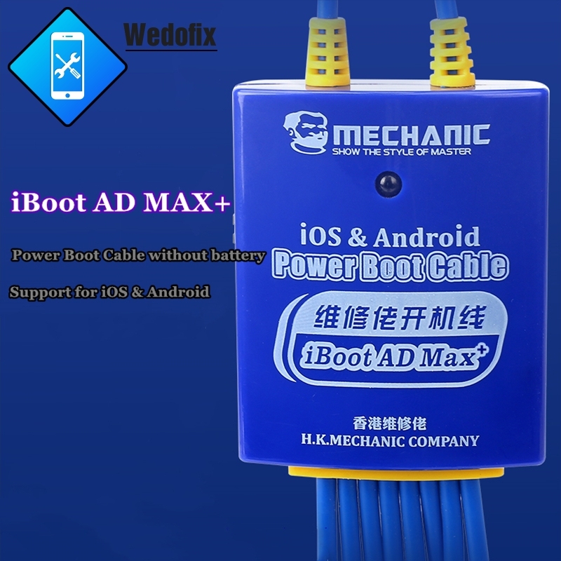 Mechanic iBoot AD Cable Phone Power Supply Cable for Android iPhone 6 7 8 X 11 12 13 14 15