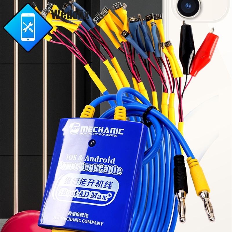 Mechanic iBoot AD Cable Phone Power Supply Cable for Android iPhone 6 7 8 X 11 12 13 14 15