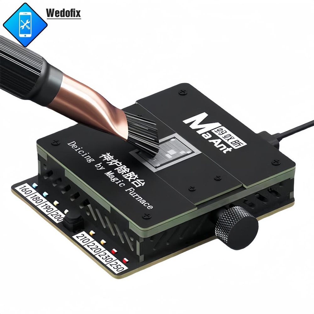 Maant SL-2 Upgraded Version CPU Heating Plate Glue Adhesive Degumming Station for Mobile Phone NAND IC CPU WiFi Module Clean
