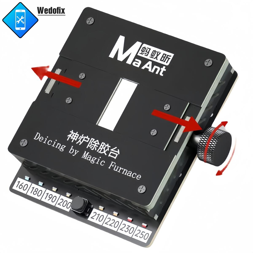 Maant SL-2 Upgraded Version CPU Heating Plate Glue Adhesive Degumming Station for Mobile Phone NAND IC CPU WiFi Module Clean