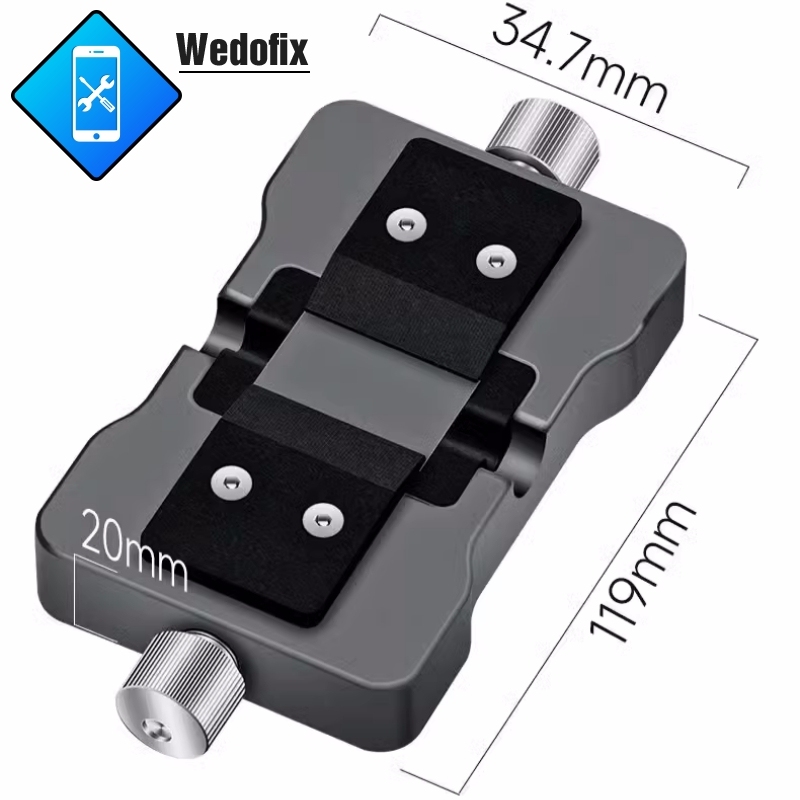 PPD IC Chip Holder with Heating Directly Pad Universal NAND CPU Glue Removal Holder for Electronics Components Repair