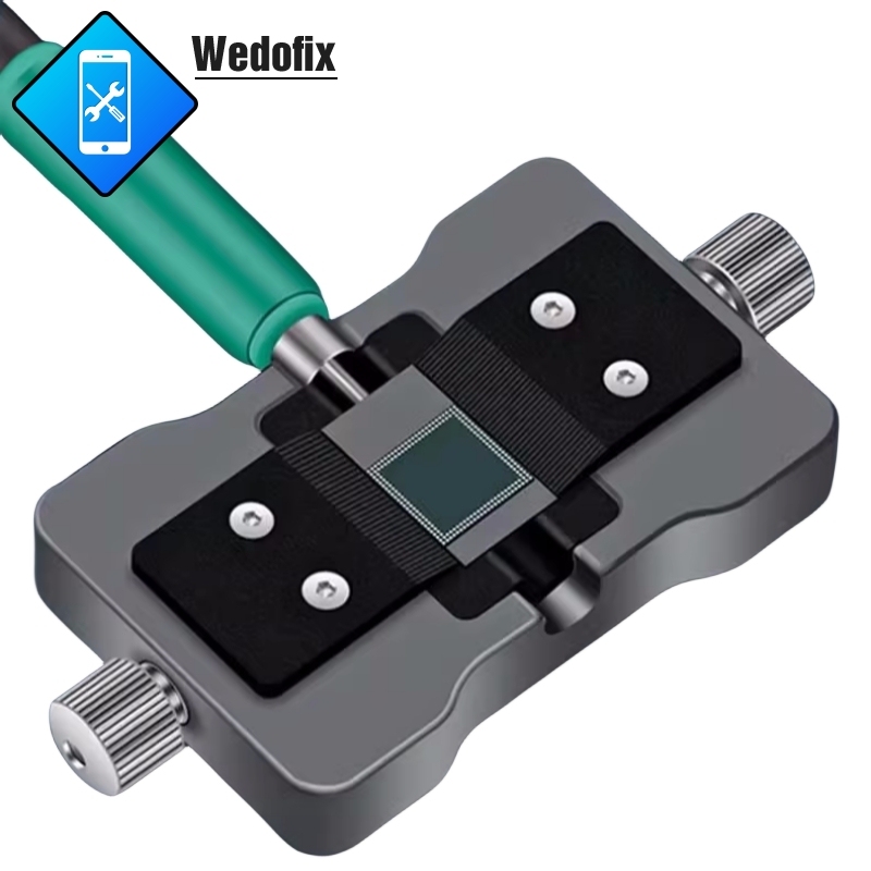 PPD IC Chip Holder with Heating Directly Pad Universal NAND CPU Glue Removal Holder for Electronics Components Repair