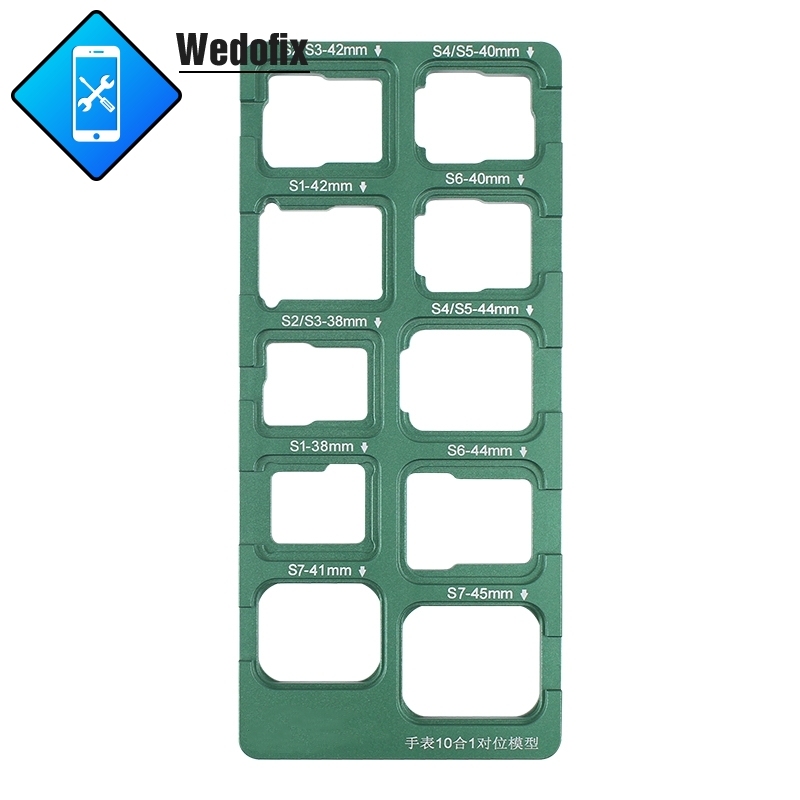 10 in 1 Aluminum Alloy Apple Watch Position Mold for iWatch S1 S2 S3 S4 S5 S6 S7