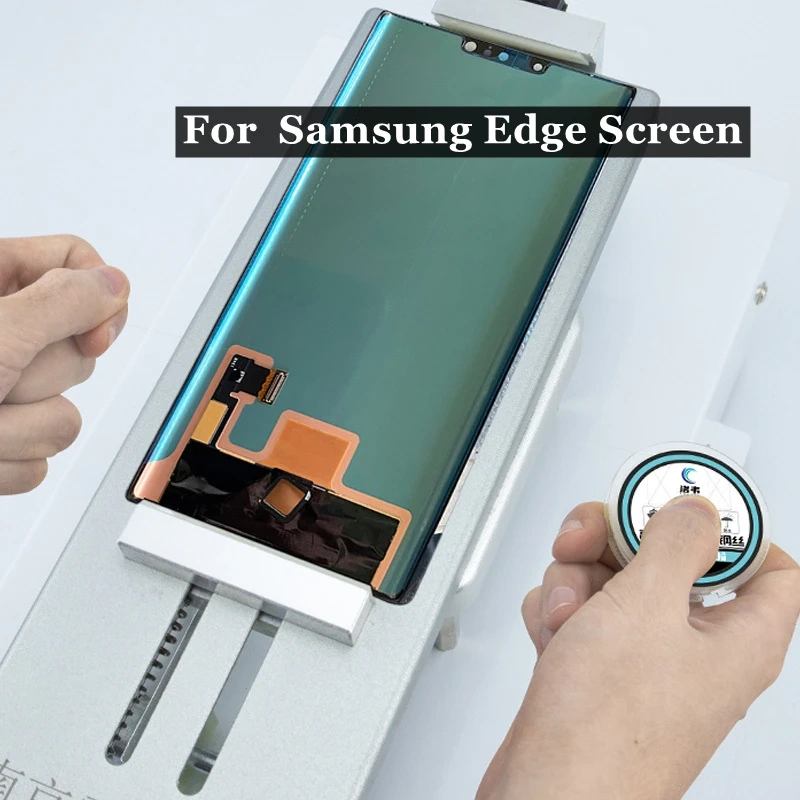 Luowei High Hardness Screen Cutting Wire Alloy Steel Line for iPhone Samsung Edge Broken Glass Remove