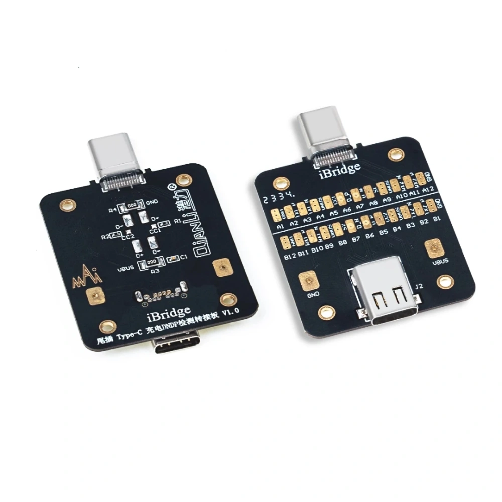 Qianli iBridge USB-C Tail Plug Tester DNDP Detection Board Type-C Charging Port Tester for Samsung Huawei iPhone