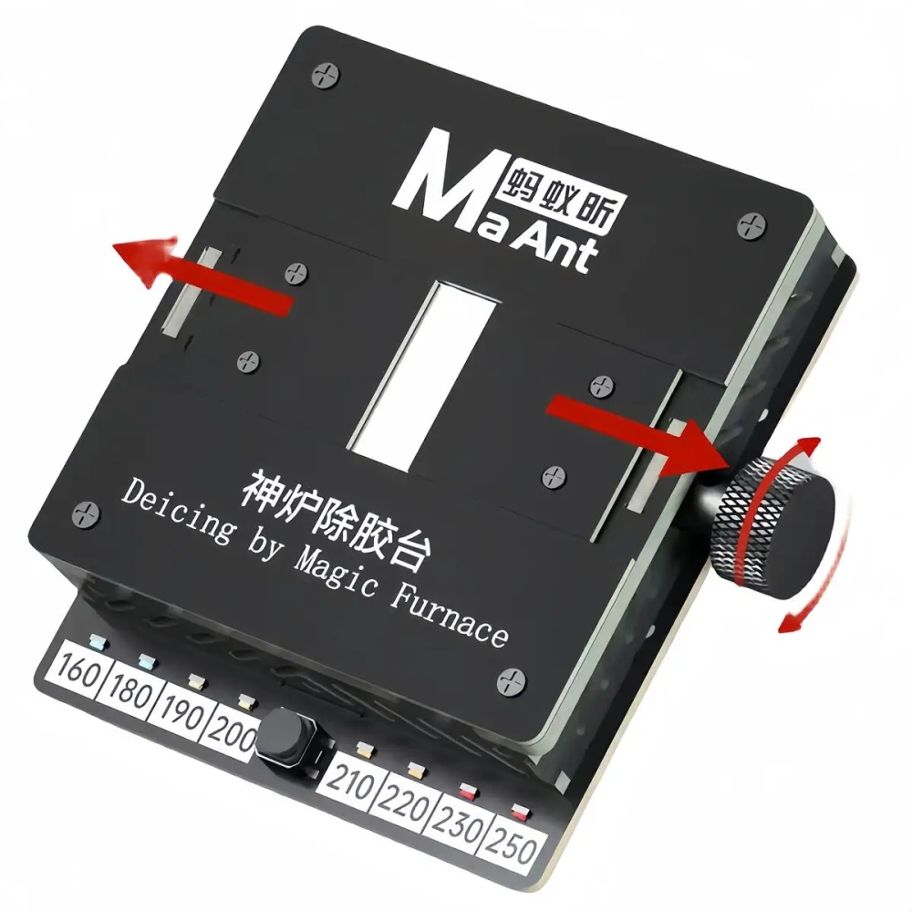 Maant SL-2 Upgraded Version CPU Heating Plate Glue Adhesive Degumming Station for Mobile Phone NAND IC CPU WiFi Module Clean