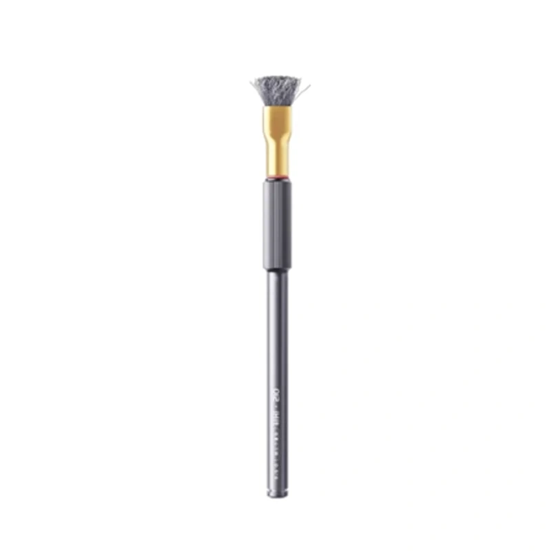 Qianli 012 Low Gravity  Clean Steel Brush Heat Resistance Fur Brush for Electronics PCB Board Glue Tin Cleaning
