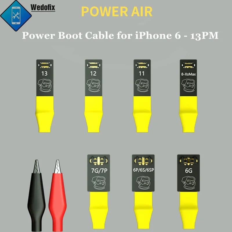 Mechanic Power Boot Cable DC Power Supply Test Cable for iPhone 6 7 8 11 12 13 14