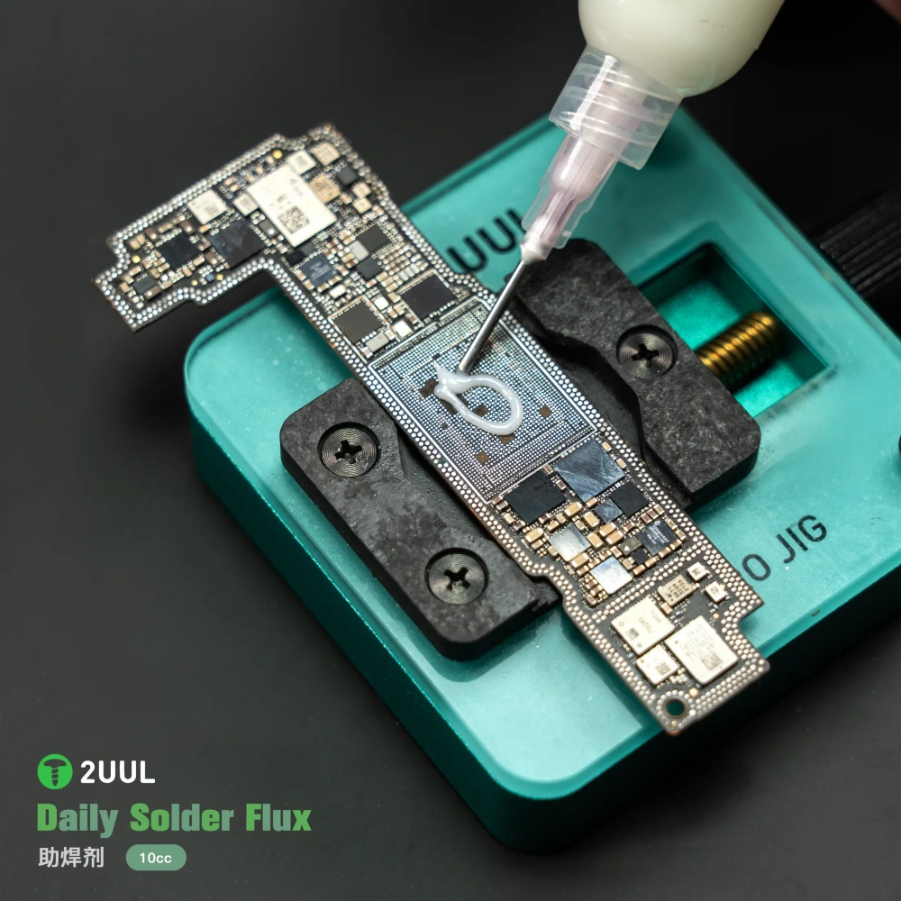2UUL SC14 10CC Daily Solder Flux Universal PCB Board Welding Consumables for iPhone Electronics Microsoldering Work