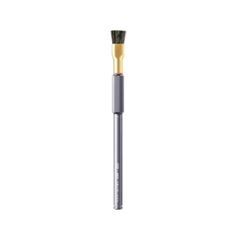 Qianli 012 Low Gravity  Clean Steel Brush Heat Resistance Fur Brush for Electronics PCB Board Glue Tin Cleaning