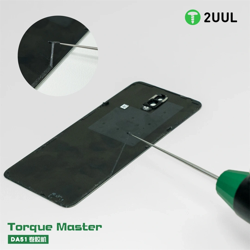 2UUL DA51 OCA Glue Clean Tool with Super Strong Torque Easy Clean for LCD Screen Adhesive OCA Cleaning