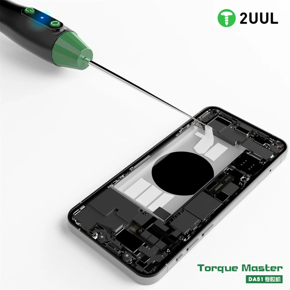 2UUL DA51 OCA Glue Clean Tool with Super Strong Torque Easy Clean for LCD Screen Adhesive OCA Cleaning