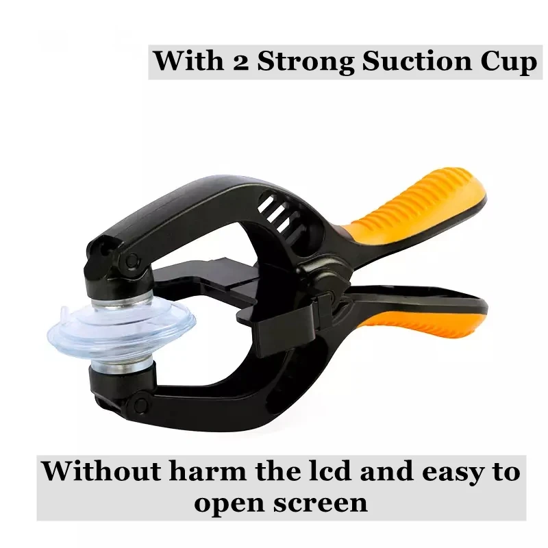 Jakemy 2 in 1 LCD Screen Opening Tool Kit Handy Phone Opening Pliers for Cell Phone Home Electronics DIY Repair Disassemble