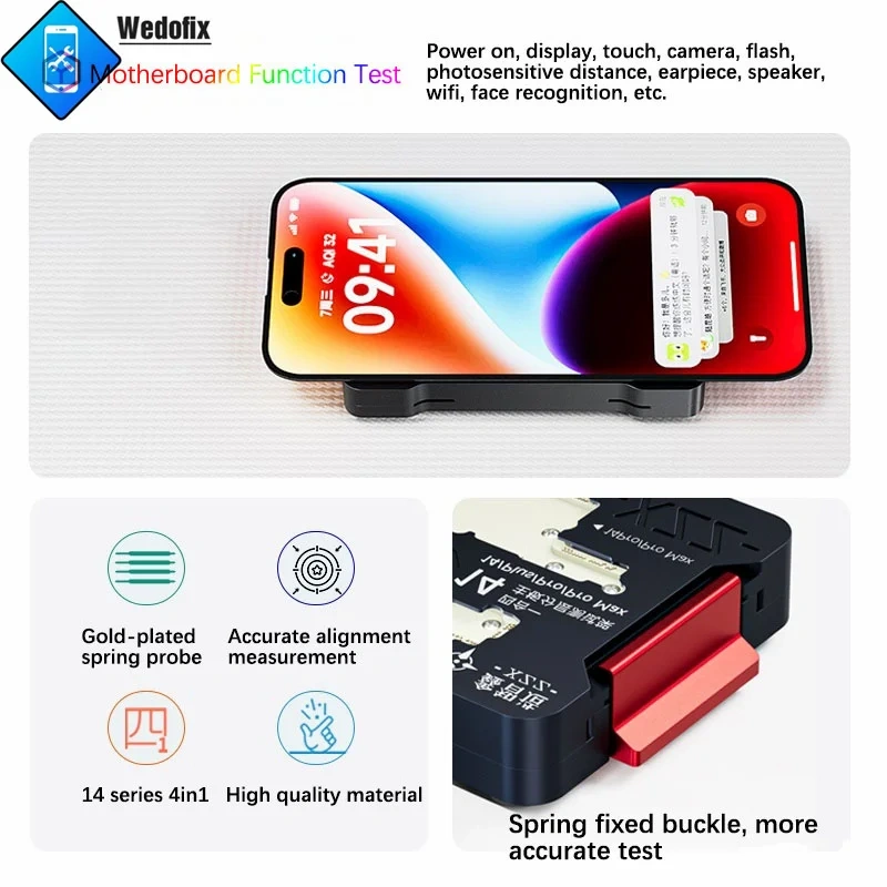 XINZHIZAO iSocket Motherboard Layered Test Fixture for iPhone 14 Pro Max Logic Board Function Detection Rack