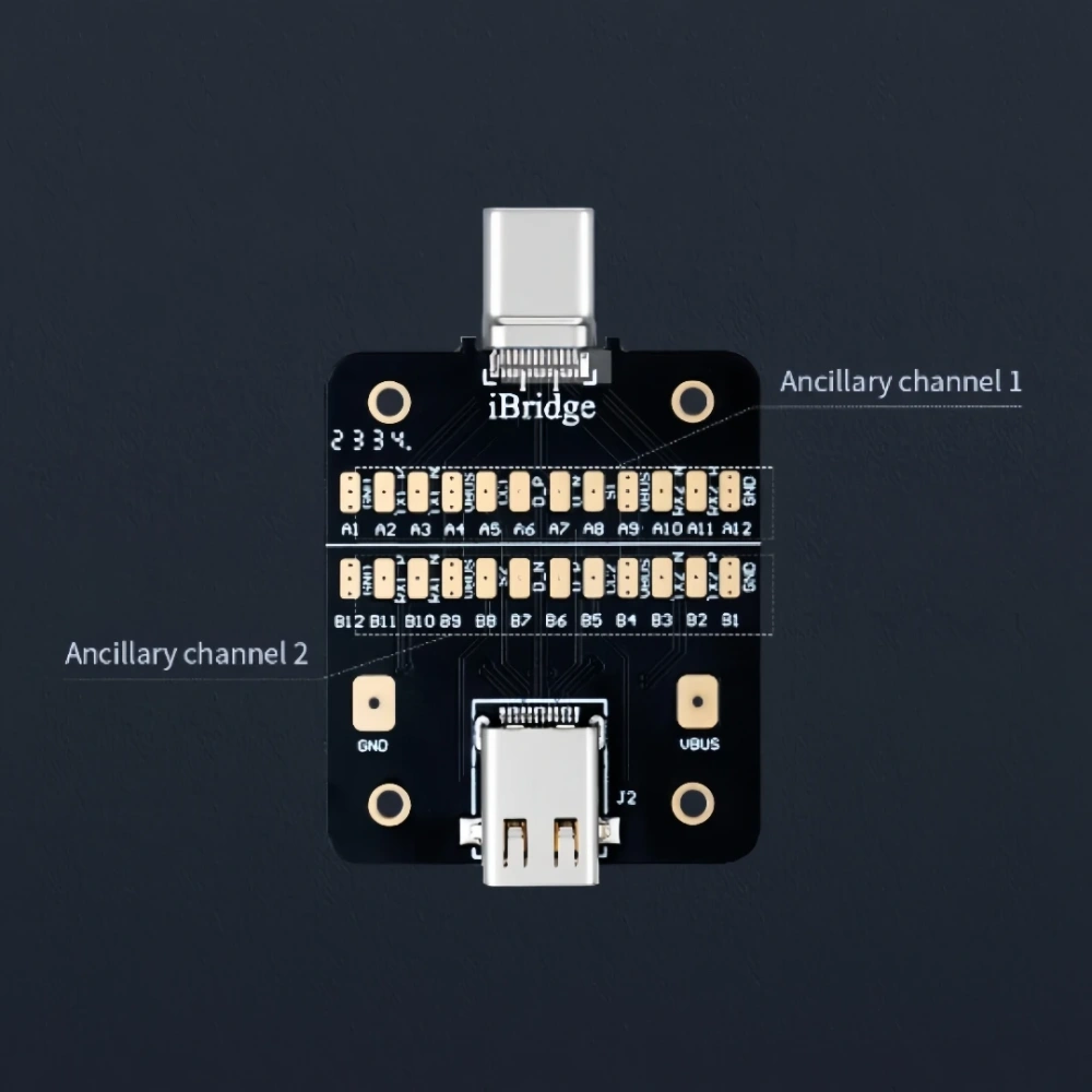 Qianli iBridge USB-C Tail Plug Tester DNDP Detection Board Type-C Charging Port Tester for Samsung Huawei iPhone