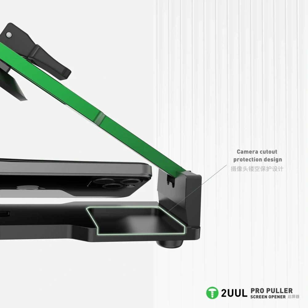 2UUL DA08 Pro Screen Separate Tools without Heating Titanium Alloy Puller for Mobile Phone Screen Refurbish