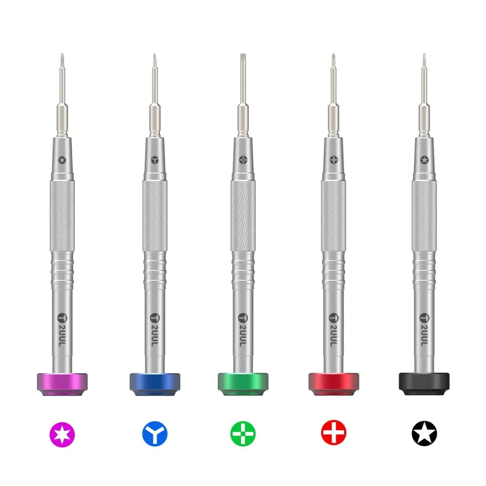 2UUL Universal Screwdriver Set High Preceision Fly-shaft Screwdrive Tools Kit for Mobile Phone Eelectronics Repair