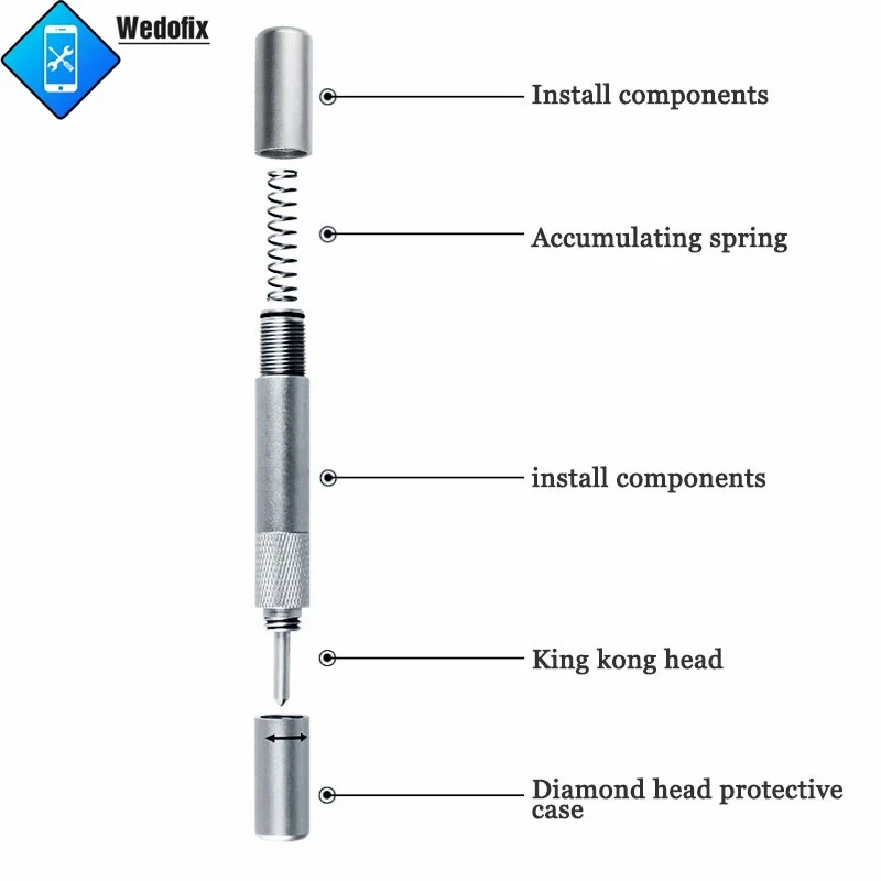 Back Cover Glass Disassembly Tool for Phone Repair Mobile Phone Backcover Glass Camera Lens Remove Blasting Pen for iPhone