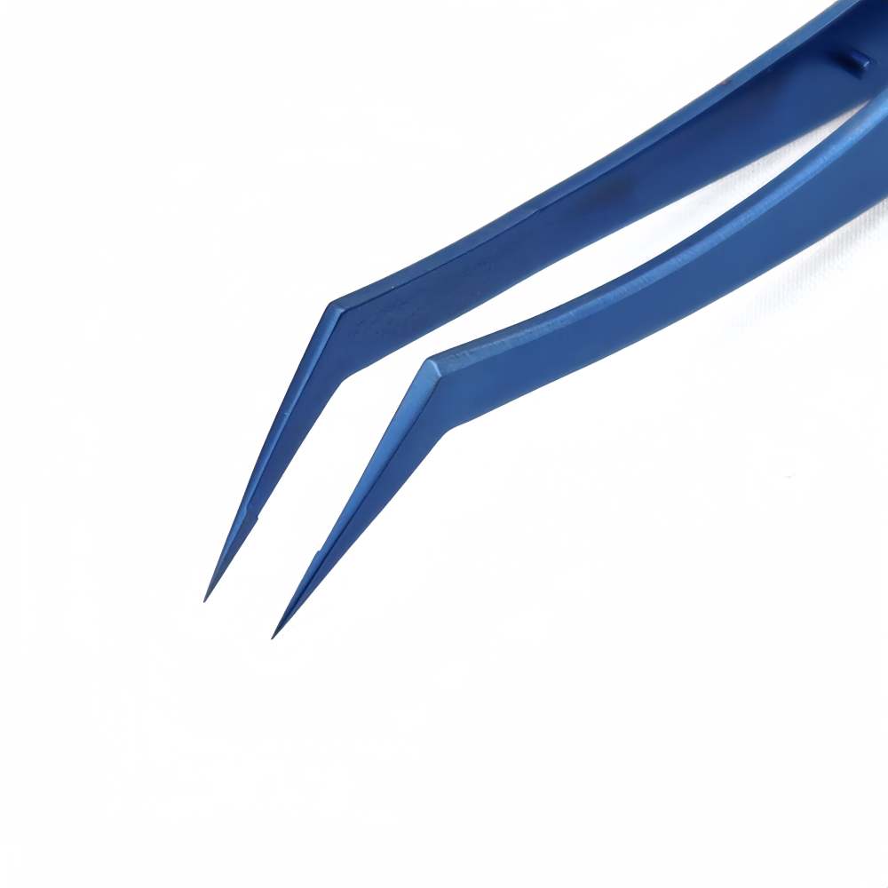 Multi-purpose Rainbow Professional Titanium Tweezers for Eyebrows and DIY Work
