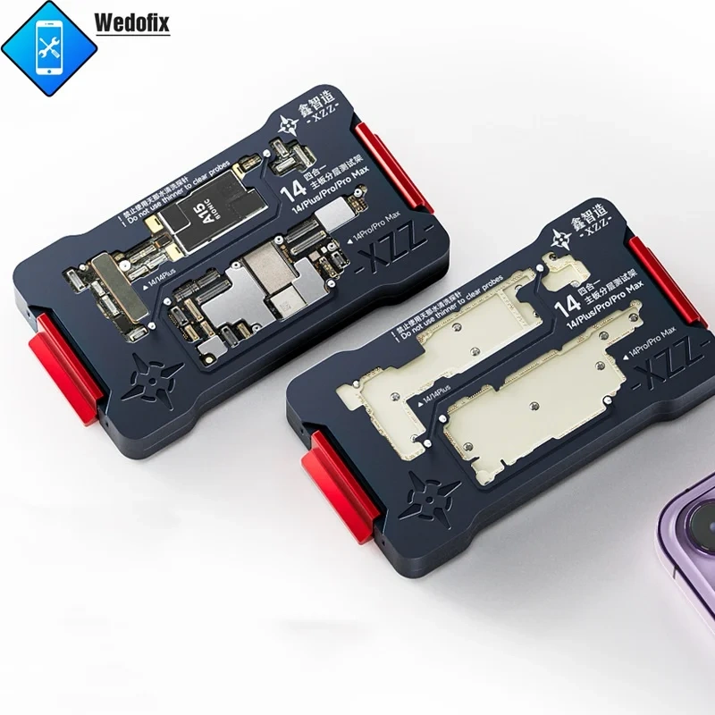 XINZHIZAO iSocket Motherboard Layered Test Fixture for iPhone 14 Pro Max Logic Board Function Detection Rack