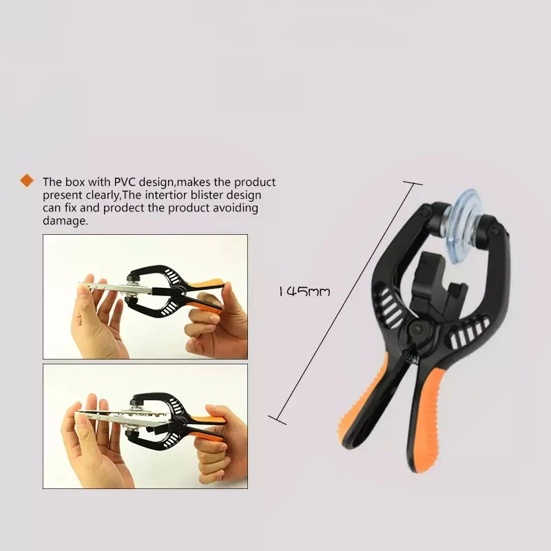 Jakemy 2 in 1 LCD Screen Opening Tool Kit Handy Phone Opening Pliers for Cell Phone Home Electronics DIY Repair Disassemble