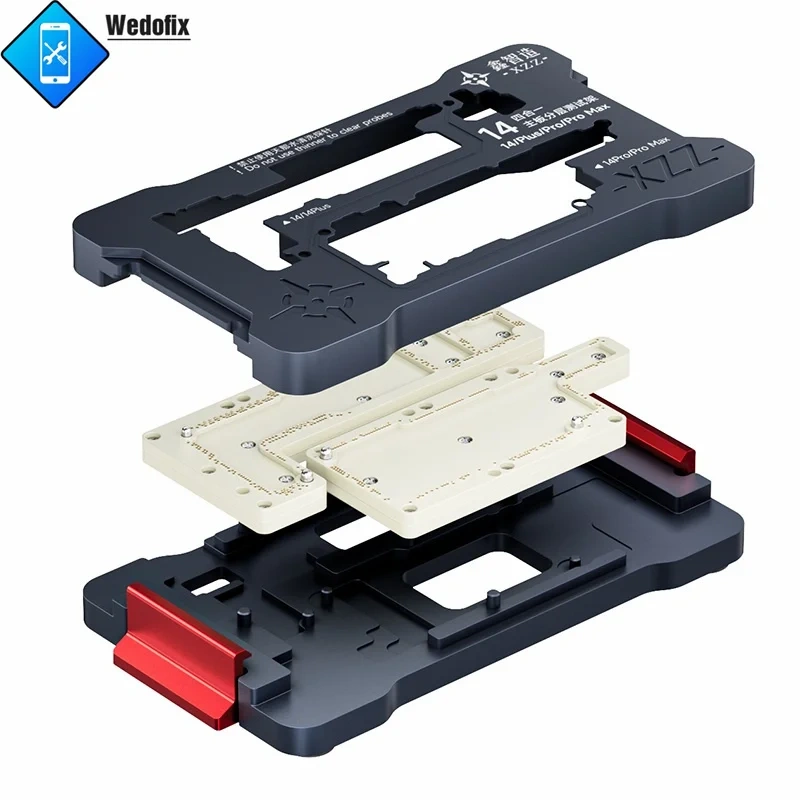 XINZHIZAO iSocket Motherboard Layered Test Fixture for iPhone 14 Pro Max Logic Board Function Detection Rack