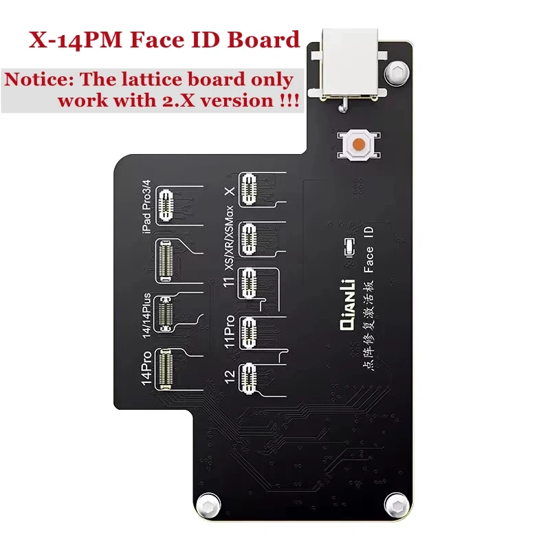 Qianli iCopy Plus 2.2 True Tone Repair Instrument with Battery Testing Board for iPhone 13 12 11 8P Xsmax LCD EEPROM Programmer
