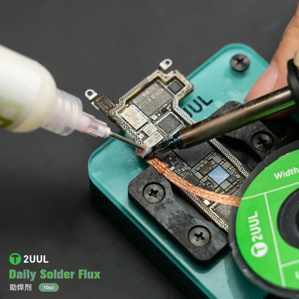2UUL SC14 10CC Daily Solder Flux Universal PCB Board Welding Consumables for iPhone Electronics Microsoldering Work