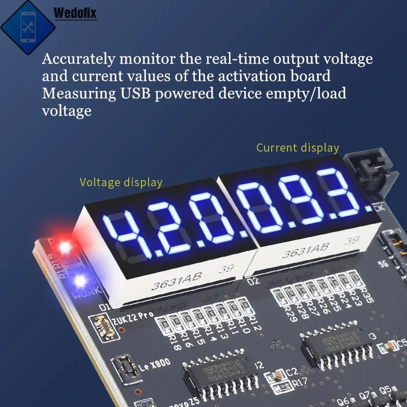 MECHANIC BA27 Battery Activation Detection Board Phone Battery Tester Repair Quick Charging for iPhone 5G-13 Pro Max Android