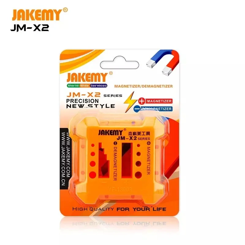 JM-X2 Magnetizer Demagnetizer for Screwdriver Tips Bits and Wrench Metal Parts Accessories