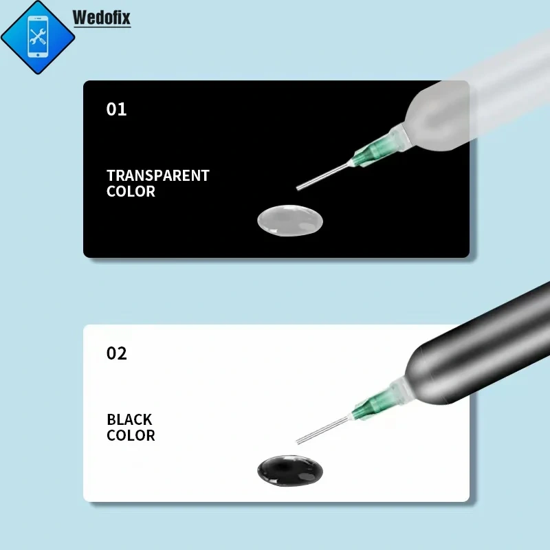 Liangwei P3 Phone Bracket Liquid Glue Caulking Bezel Frame Cold Press Adhesive for iPhone Rear Cover LCD Screen Repair