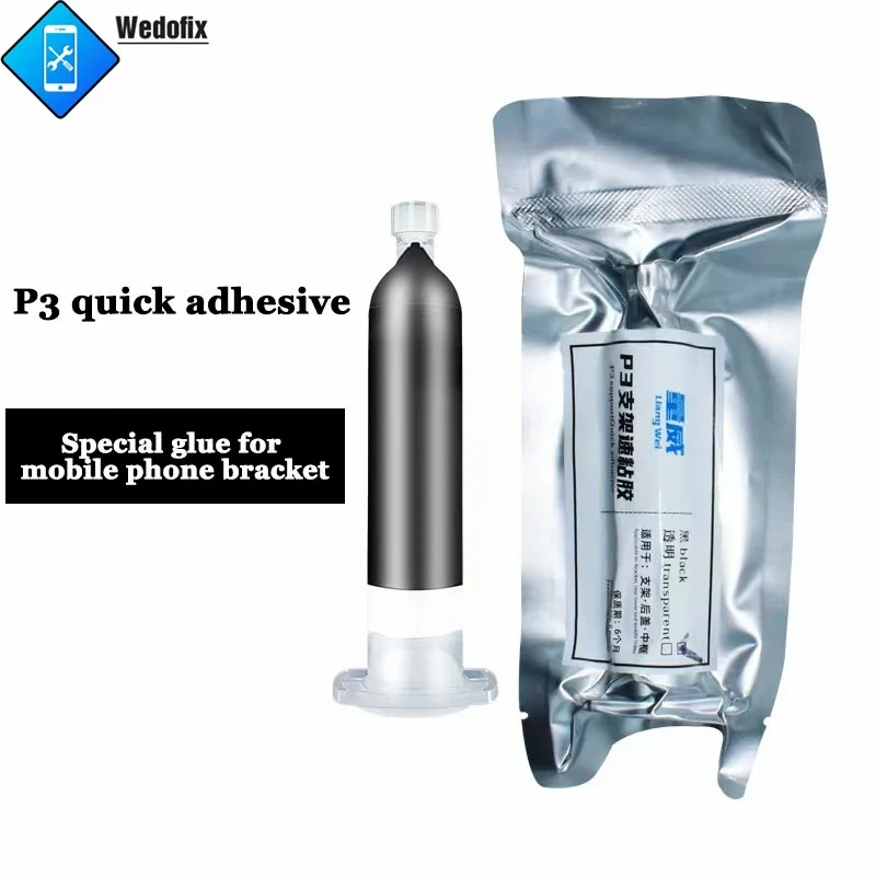Liangwei P3 Phone Bracket Liquid Glue Caulking Bezel Frame Cold Press Adhesive for iPhone Rear Cover LCD Screen Repair