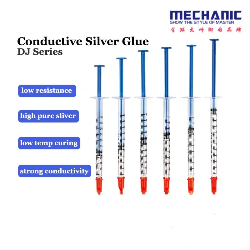 MECHANIC Conductive Glue Silver Conductive Paint Pen for Phone Screen Keyboard Circuit Board Paste Wire Electrically