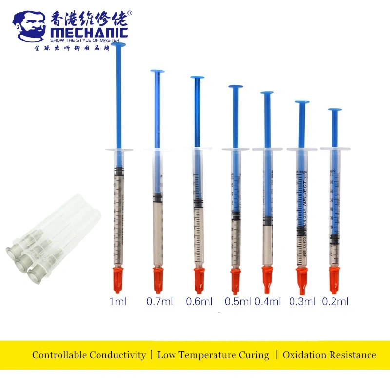 MECHANIC Conductive Glue Silver Conductive Paint Pen for Phone Screen Keyboard Circuit Board Paste Wire Electrically