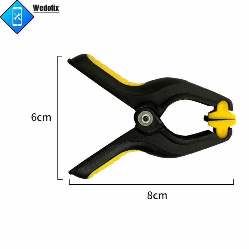 4Pcs Cellphone LCD Screen Clamp Universal Spring Fixing Clip Opening Pliers for iPhone iPad Sumsung Screen Refurbish Fasten Set