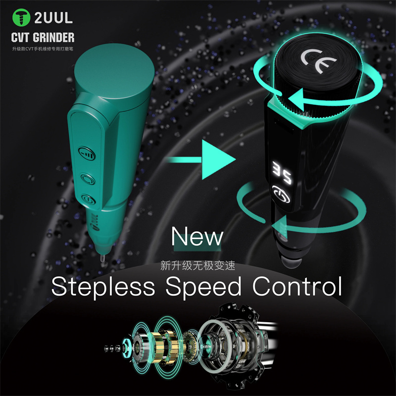 2UUL DA84 CVT Grinder Pen Stepless Speed Control Phone IC Grinding Machine Frame Correction Tools for Electronics Mobile phone Repair