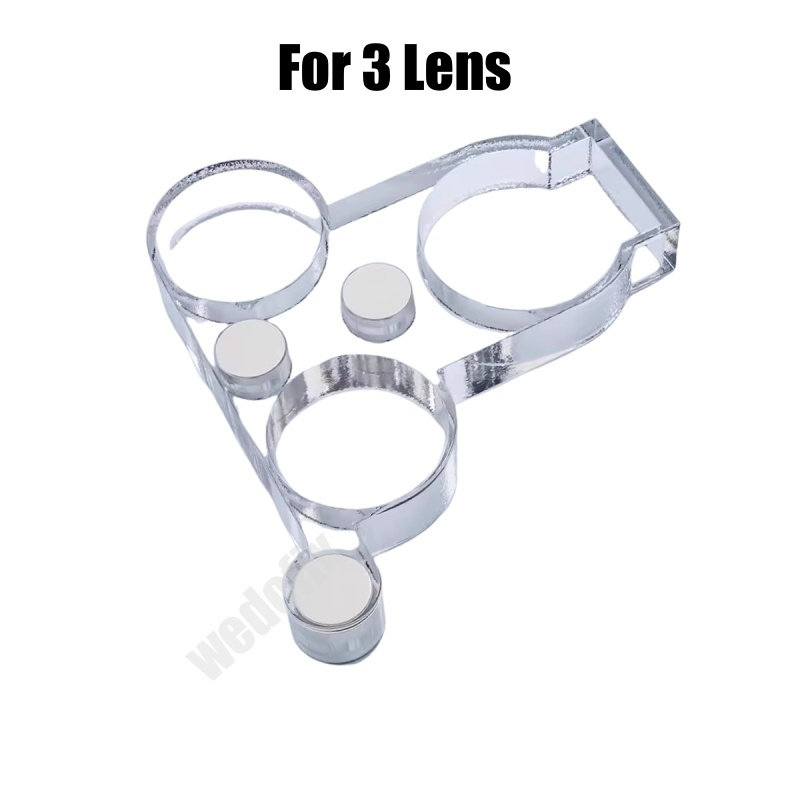 YCS Diamond Shield Camera Lens Protectoer Acrylic for iPhone Dustproof Anti-Dust Camera Repair Protective Cover