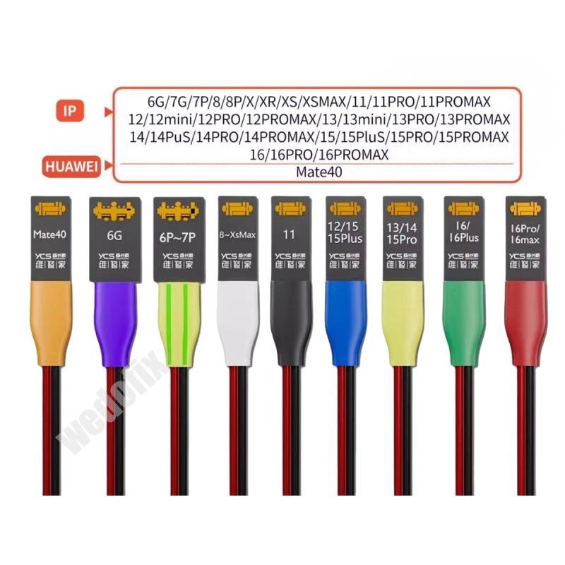 YCS D01 Power Supply Cable Ultra Soft Power ON Cable for iPhone 16promax - 6 Mate40 Android