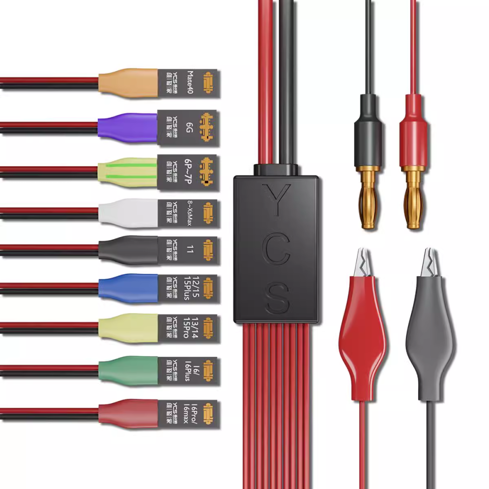 YCS D01 Power Supply Cable Ultra Soft Power ON Cable for iPhone 16promax - 6 Mate40 Android