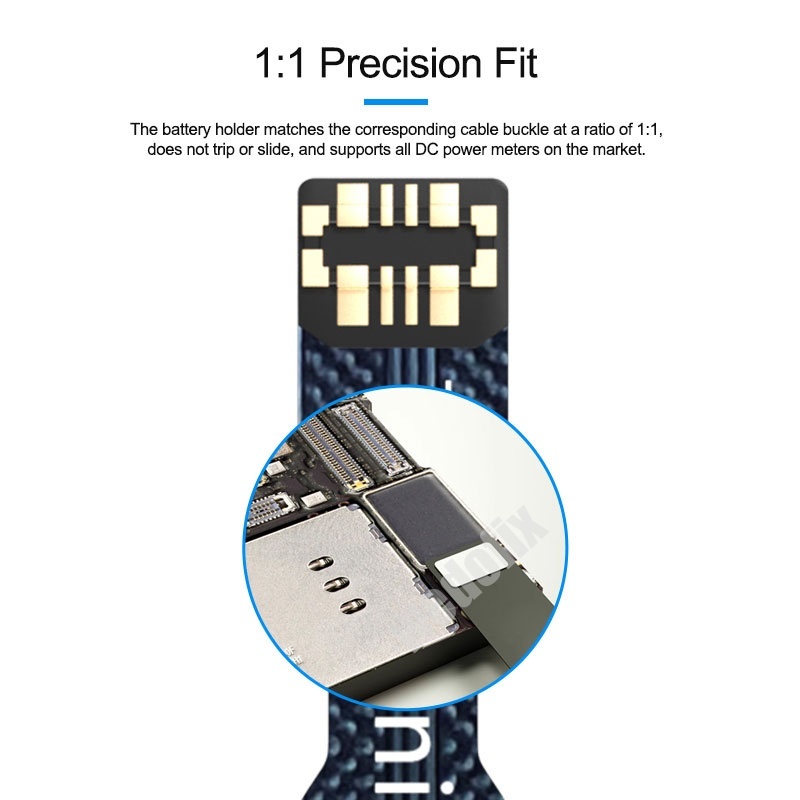 Sunshine SS-908E DC Power Supply Cable Battery-free Startup Intelligent Anti-burn for iPhone 6 - 16PM