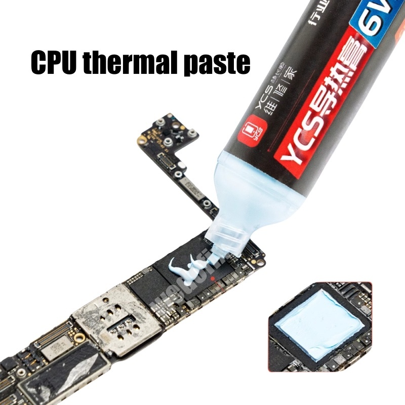 YCS Repair Home CPU Thermal Paste Silicone Cooling Grease for Macbook iPhone CPU Repair