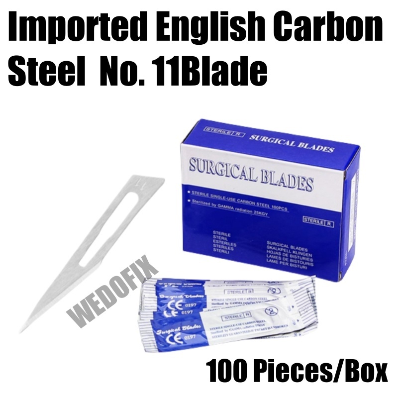 Multifunctional NO11 Blade SET Indurstrial Engraving Blades for Electronics Repair - 100pcs