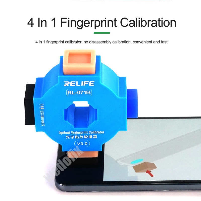 Relife 701B 4 in 1 Optical Fingerprint Calibrator Android Phone Screen Calibration Tool for Huawei Oppo Xiaomi Vivo