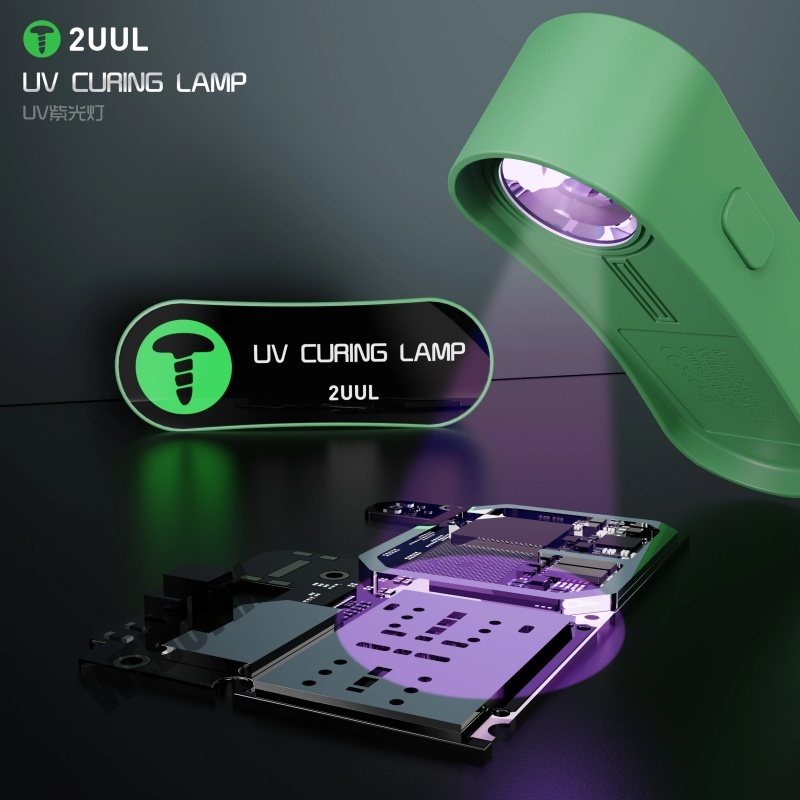 2UUL SC08 UV Curing Lamp Type C Charging Port for Solder Mask Using